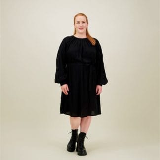 Voluminous Dress -Mekko | Licorice - XL