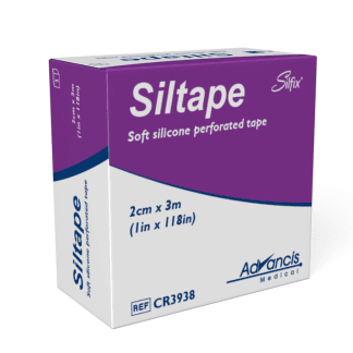 Siltape Lääkinnällinen Silikoniteippi 2 cm x 3 m 1 kpl