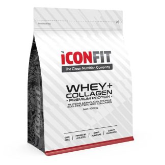 ICONFIT Whey + Kollageeni, Suklaa 1 kg 1 kg