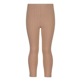 Wide Rib -Leggingsit | Nougat - 134/140