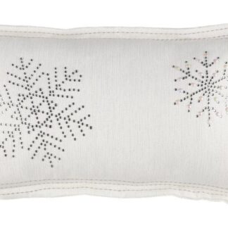 Winteria Snowy koristetyyny 30x50 cm valkoinen