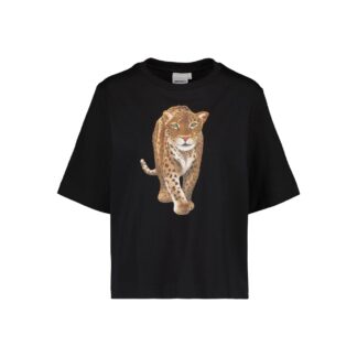 Women's Leopard -T-Paita | Licorice - XXL
