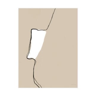 Xeraliving SHE TOOK THE WRONG BUS juliste 30x40 cm