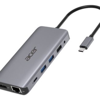 Acer 12-In-1 Type-C -sovitin - Telakointiasema - USB-C - 2 x HDMI
