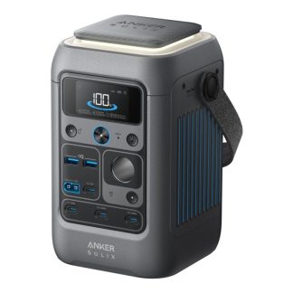 Anker SOLIX C300X DC - Transportabel strømstation - DC 11 - 28 / 5 / 9 / 15 / 20 / 28 V - 300 Watt - litiumjernfosfat - 90000 mAh - 288 Wh - Wi-Fi