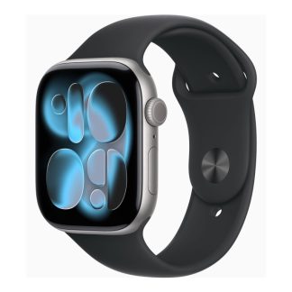 Apple Watch Series 11 GPS 46mm Space Grey Aluminium Case with Black Sport Band - S/M