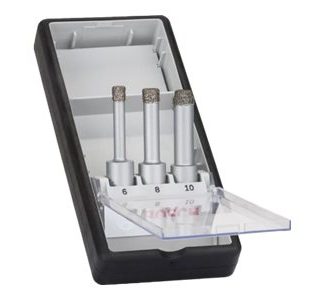 Bosch DIAMOND PORA EASYDRY 6-10MM 3 KPL ROBUSTLI