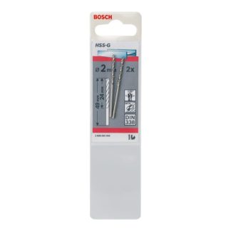 Bosch METALBOR HSS-G S 2x40MM 2STK 2STK