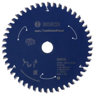 Bosch ROUND SAVKL EXP ACCU LAMINAATTI 160X20MM 48T 48T