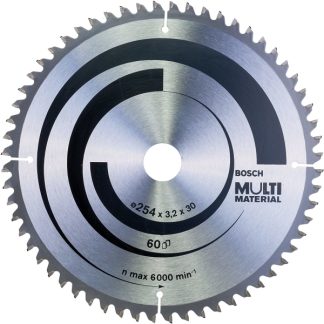 Bosch RUNDSAVKLINGE Ø254X30MM 60T -5GR ALU Ø254X30MM 60T -5GR ALU