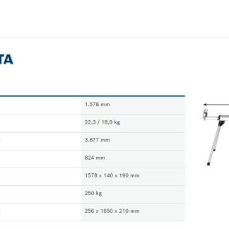 Bosch SAVBORD SAVBORD GTA 3800 MED RULLER