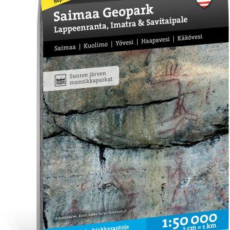 Calazo Geopark Tyvek Lappeenranta, Imatra.... retkeilykartta, suomi