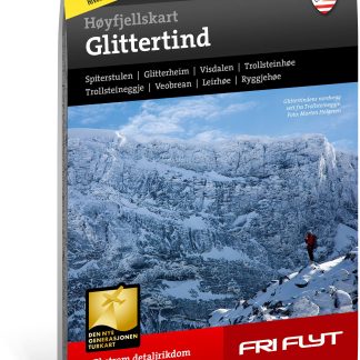 Calazo Glittertind retkeilykartta, ulkomaat