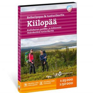 Calazo Kiilopää Opas + Kartta kirja