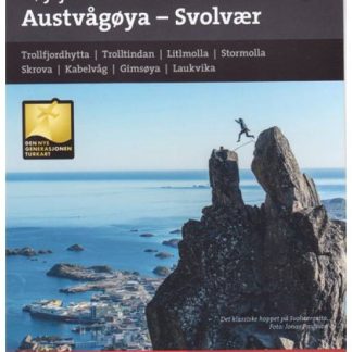 Calazo Lofoten Austvågöya-Svolvaer Tyvek retkeilykartta, ulkomaat