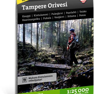 Calazo Tampere Orivesi Tyvek retkeilykartta