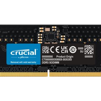 Crucial - DDR5 - modul - 8 GB - SO DIMM 262-PIN - 4800 MHz / PC5-38400 - CL40 - 1