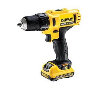 DeWALT DCD710D2-QW - Porakone/porakone - akkuporakone - 2-nopeuksinen - avaimeton istukka 10 mm - 24 N-m - 2 akkua - 10