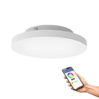 EGLO TURCONA-Z PANEELI Ø300 RGB 1730LM 2700-6500K VALKOINEN