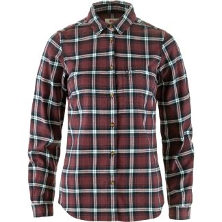 Fjällräven Övik Flannel W LS Shirt naisten flanellipaita