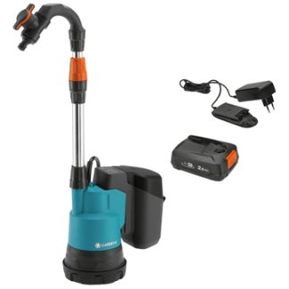 GARDENA SADEVESITYNNYRIPUMPPU 2000/2 18V SIS. AKUN JA LATURIN