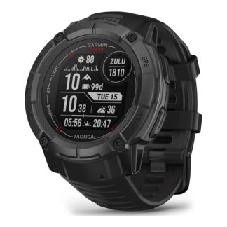 Garmin Instinct 2X Solar - Tactical Edition - 50 mm - kuituvahvisteinen polymeeri - Kyllä älykello rannekkeella - ranteen koko: 145-228 mm - yksivärinen - 64 MB - Bluetooth