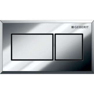 Geberit kauko-ohjattava huuhtelusäädin 129 x 74 mm kromi