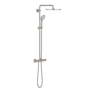 Grohe Euphoria 310 suihkujärjestelmä termostaatilla - Harjattua terästä