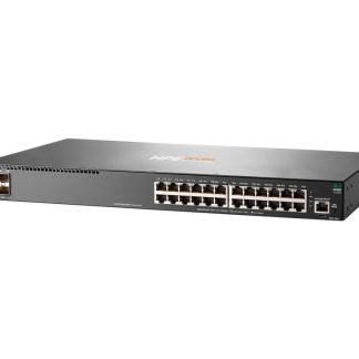 HPE Aruba 2930F 24G 4SFP+ - Kytkin - L3 - Hallittu - 24 x 10/100/1000 + 4 x 1 Gigabit / 10 Gigabit SFP+ (uplink) - telineeseen asennettava