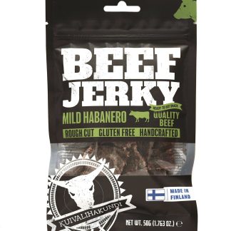 Kuivalihakundi Beef Jerky Mild Habanero, 50g retkiruoka