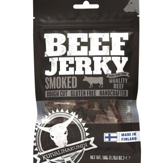Kuivalihakundi Beef Jerky Smoke, 50g retkiruoka