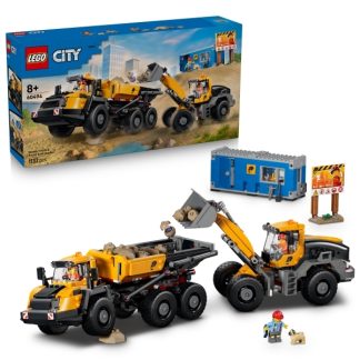 LEGO City 60494 Kippiauto ja etukuormaaja
