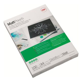 Laminointitasku GBC A4 125mic matto pk100