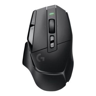 Logitech G502 X Lightspeed - Hiiri - optinen - 13 painiketta (LIGHTFORCE-kytkimet) - Langaton (USB) - Hero 25K -sensori - Logitech LIGHTSPEED-vastaanotin - Musta