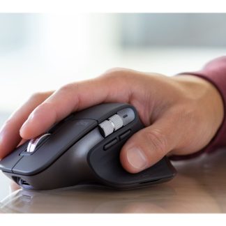 Logitech Master Series MX Master 3S for Business - hiiri - ergonominen - oikeakätinen - optinen - 7 painiketta - langaton - Bluetooth - Logitech Logi Bolt USB-vastaanotin - grafiittipintainen