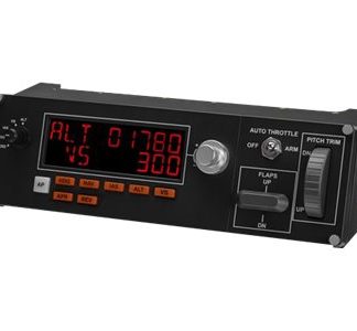 Logitech Multi Panel - Instrumentpanel til flysimulator - kabling - PC:hen