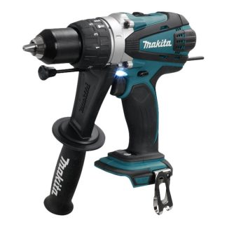 Makita DHP458Z - Poravasara/ruuvinväännin - akkuporakone - 2-nopeuksinen - avaimeton porakori - 91 N-m - ei akkua - 18 V
