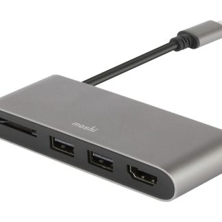 Moshi Multimediasovitin - Telakointiasema - USB-C - HDMI