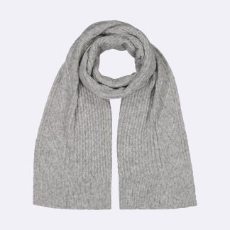 Nanso ARAN kaulahuivi - harmaa-ONESIZE