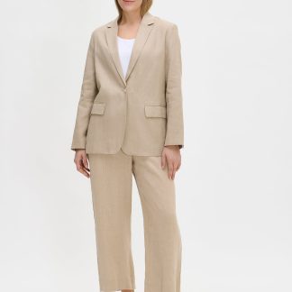 Nanso ARLES pellavajakku - beige-48