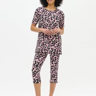 Nanso BABETTE leggingsit - vaaleanpunainen-S