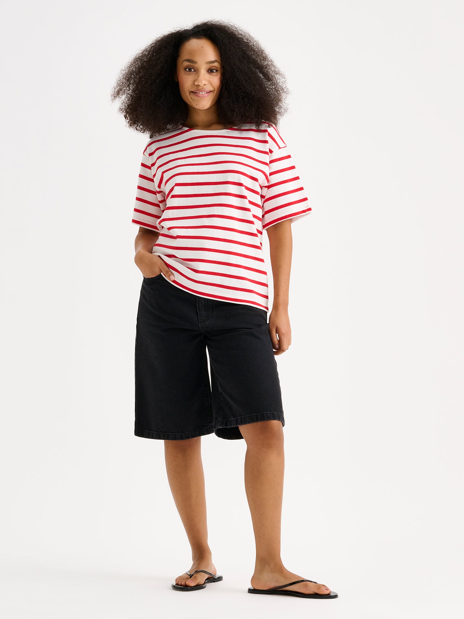 Nanso BRETON lyhythihainen t-paita - punainen-XL