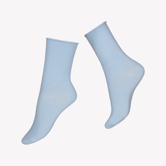 Nanso COTTON COMFORT CUFF nilkkasukat - vaaleansininen-36-38