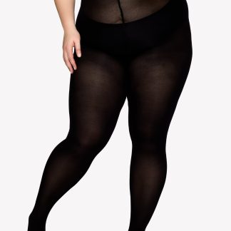 Nanso CURVY 60 den sukkahousut - musta-48-52