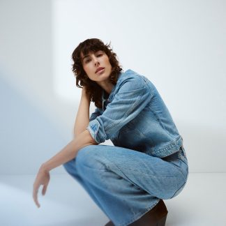 Nanso DENIM farkkutakki - vaaleansininen-44