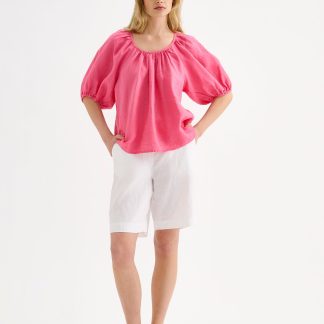 Nanso DONNA pellavapusero - pinkki-40