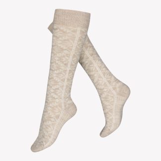 Nanso ELVERA WOOL polvisukat - beige-36-38