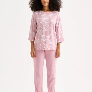 Nanso KUMMELI pyjama - vaaleanpunainen-XL