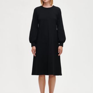 Nanso LEIJA pitkä mekko - musta-XS