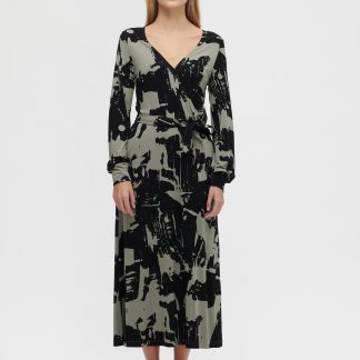 Nanso LOHKARE mekko - oliivinvihreä-XS